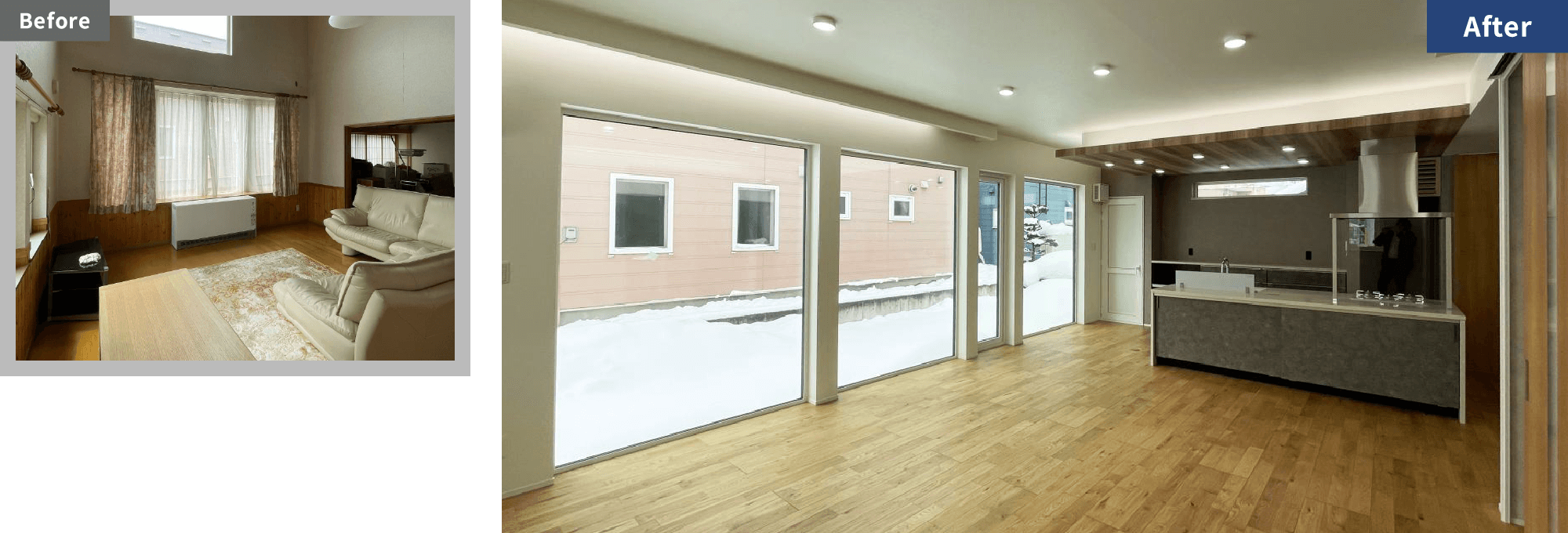 リノベーション、フルリフォーム Before/After